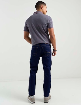 Jeans slim Aéropostale lavado obscuro para hombre
