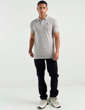 Jeans straight Aéropostale lavado obscuro para hombre