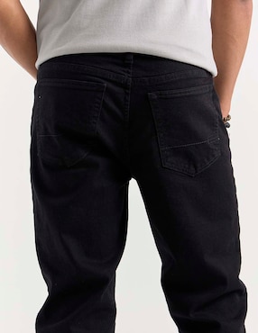Jeans straight Aéropostale lavado obscuro para hombre
