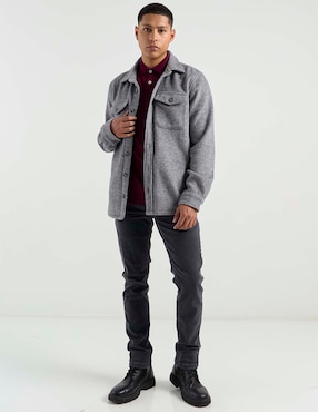 Jeans slim Aéropostale lavado stone wash para hombre