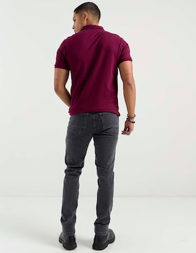 Jeans slim Aéropostale lavado stone wash para hombre