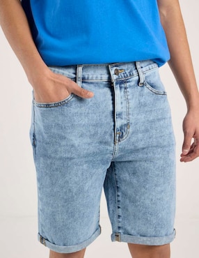 Short Aéropostale de mezclilla para hombre