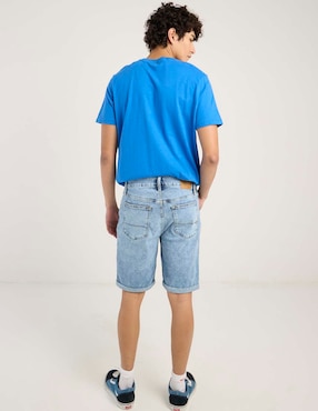 Short Aéropostale de mezclilla para hombre