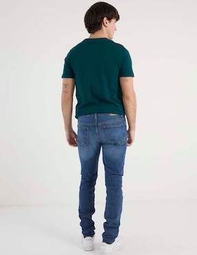 Jeans skinny Aéropostale lavado whisker para hombre