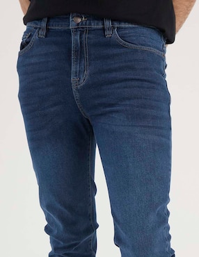 Jeans skinny Aéropostale lavado whisker para hombre