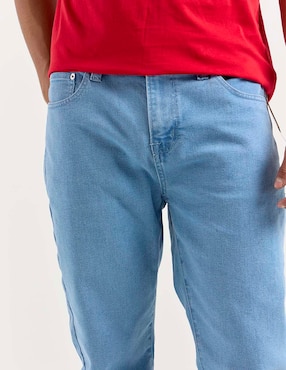 Jeans straight Aéropostale lavado claro para hombre