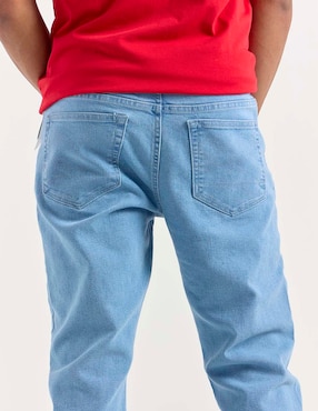 Jeans straight Aéropostale lavado claro para hombre