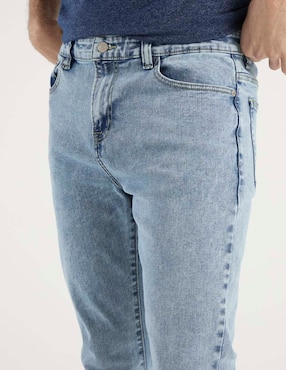 Jeans slim Aéropostale lavado bitono para hombre