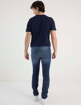 Jeans skinny Aéropostale lavado destruido para hombre