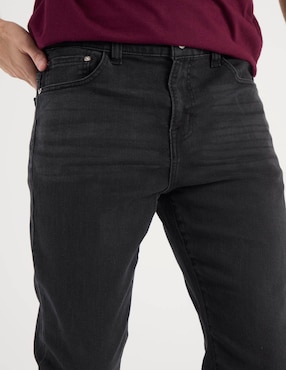 Jeans slim Aéropostale lavado obscuro para hombre