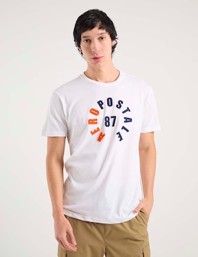 Playera Aéropostale cuello redondo para hombre