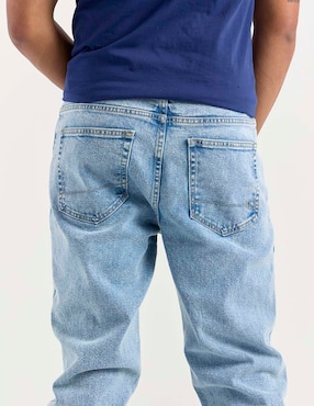 Jeans straight Aéropostale lavado claro para hombre