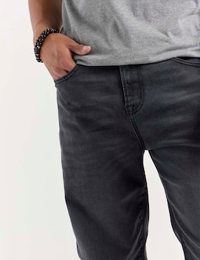 Jeans slim Aéropostale lavado stone wash para hombre