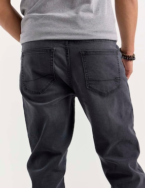 Jeans slim Aéropostale lavado stone wash para hombre