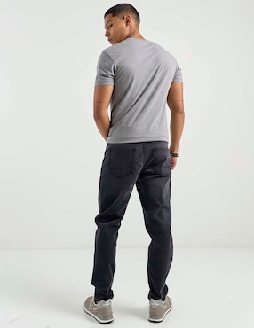 Jeans slim Aéropostale lavado stone wash para hombre