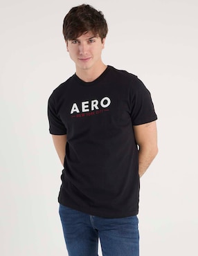 Playera Aéropostale cuello redondo para hombre