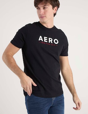 Playera Aéropostale cuello redondo para hombre