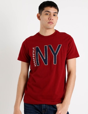 Playera Aéropostale cuello redondo para hombre