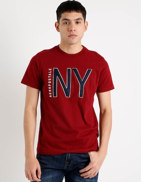 Playera Aéropostale cuello redondo para hombre