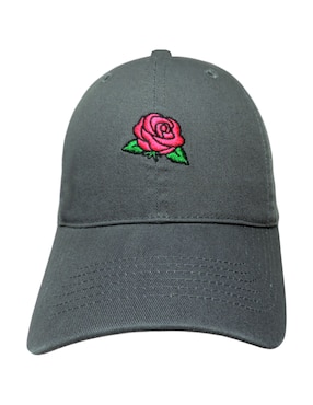 Gorra visera curva correa ajustable casual Concept One para adulto