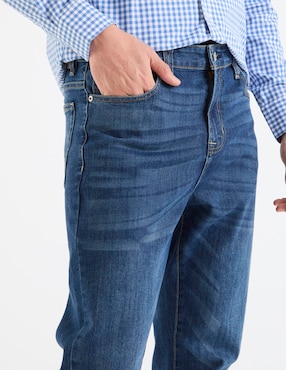 Jeans slim Aéropostale lavado medio para hombre