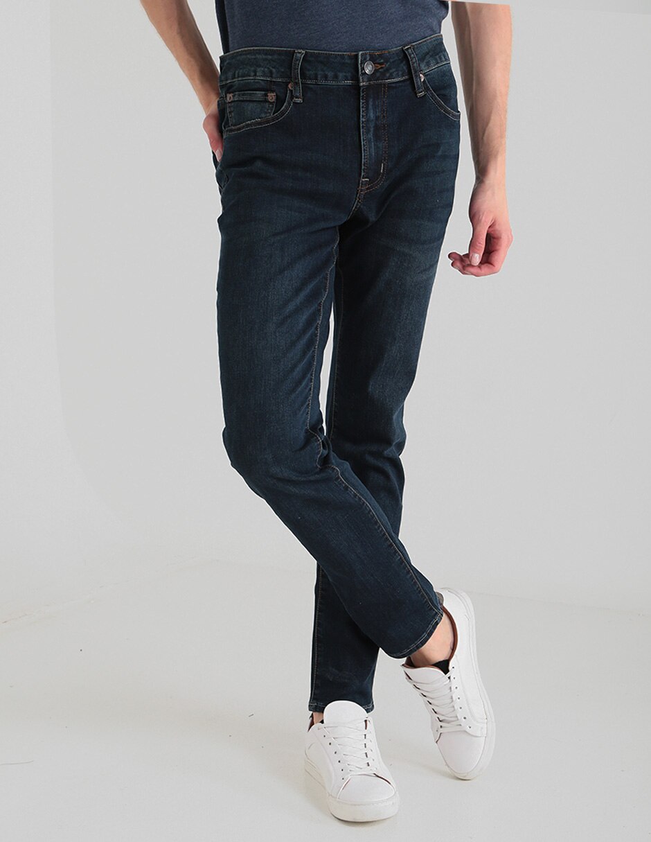 Jeans skinny Aéropostale lavado obscuro para hombre en Liverpool