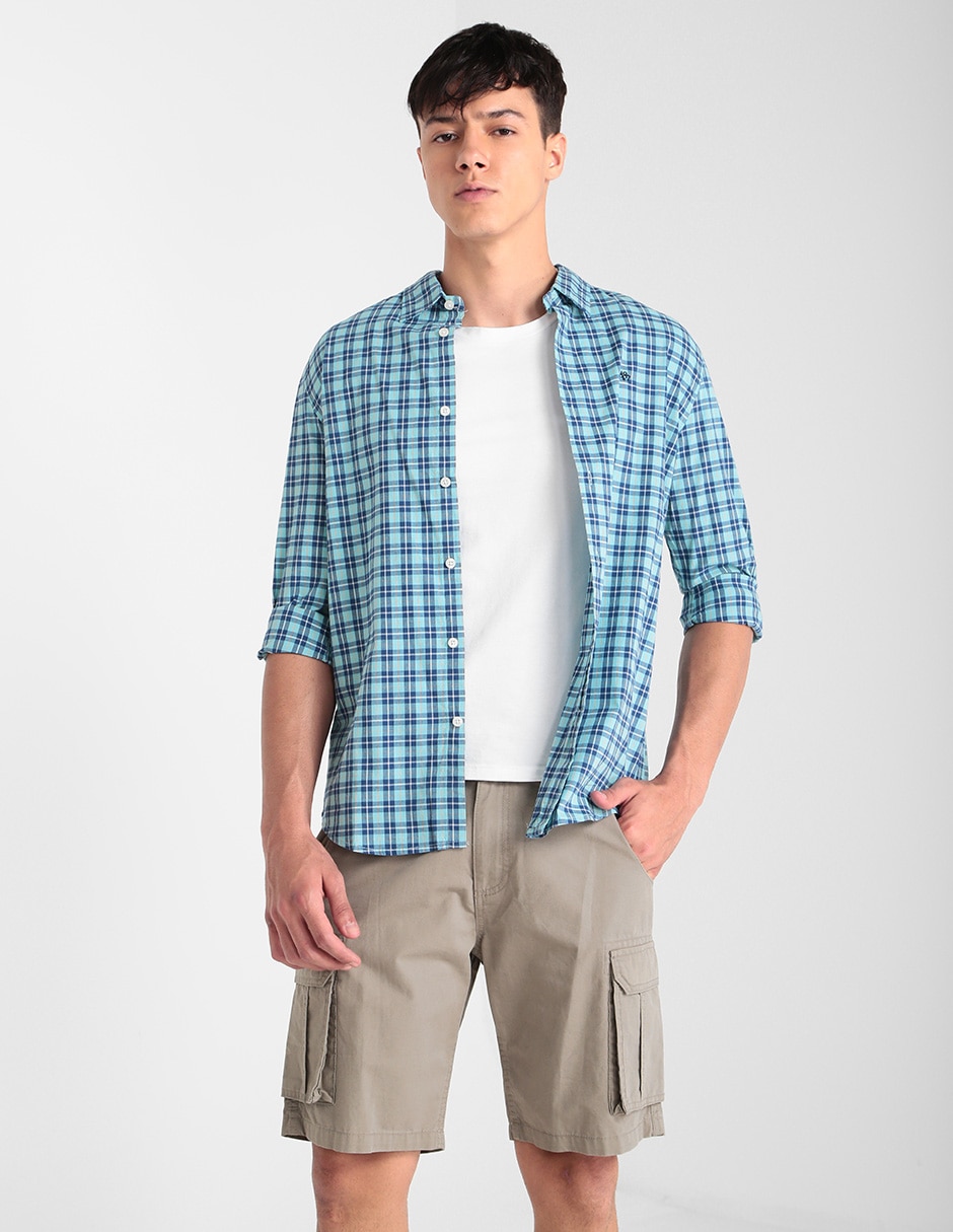 Camisa casual Aéropostale manga larga para hombre en Liverpool