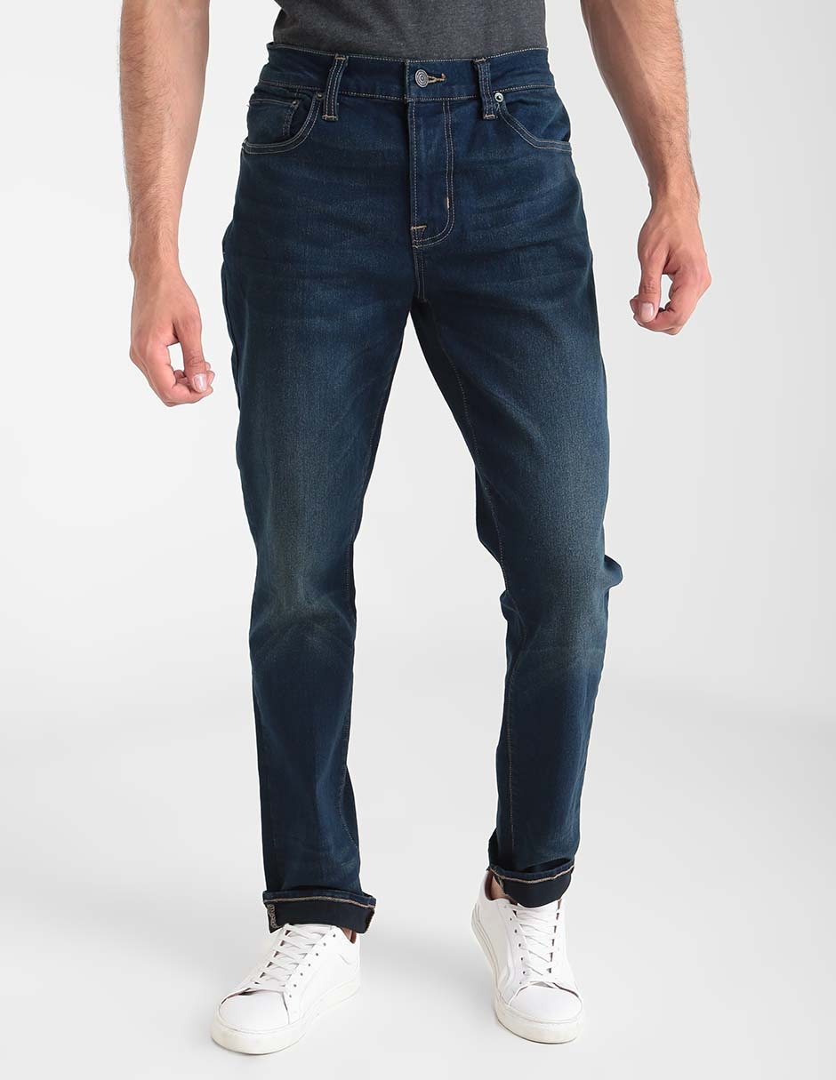 Jeans slim Aéropostale lavado stone wash para hombre en Liverpool