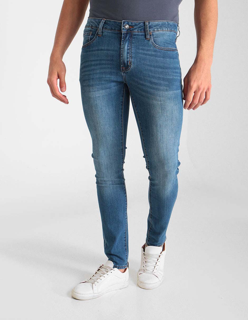 Jeans slim Aéropostale lavado claro para hombre en Liverpool