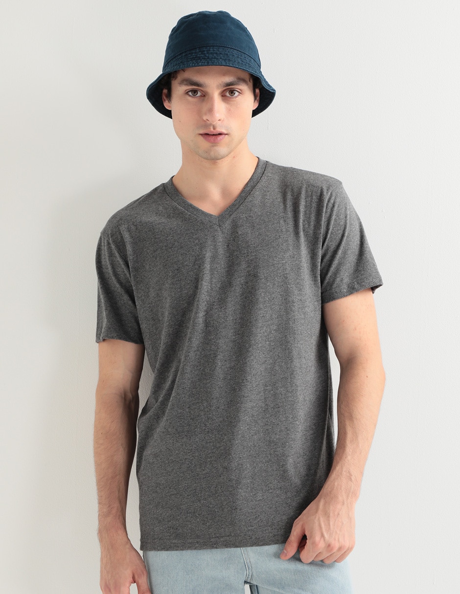Playera cuello V para hombre Playera cuello V para hombre