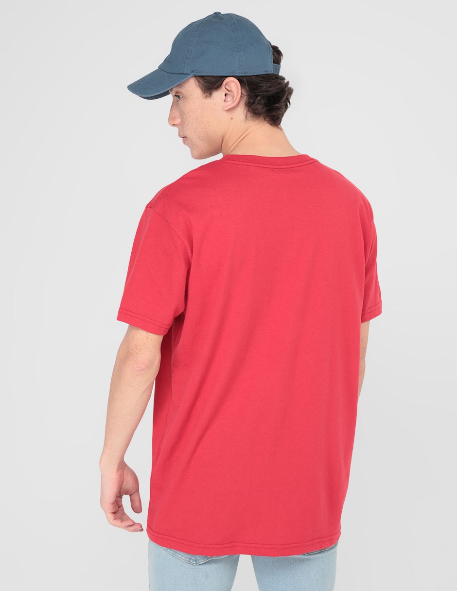 PLAYERA AERO 9874RE ALGODÓN, XG, ROJO