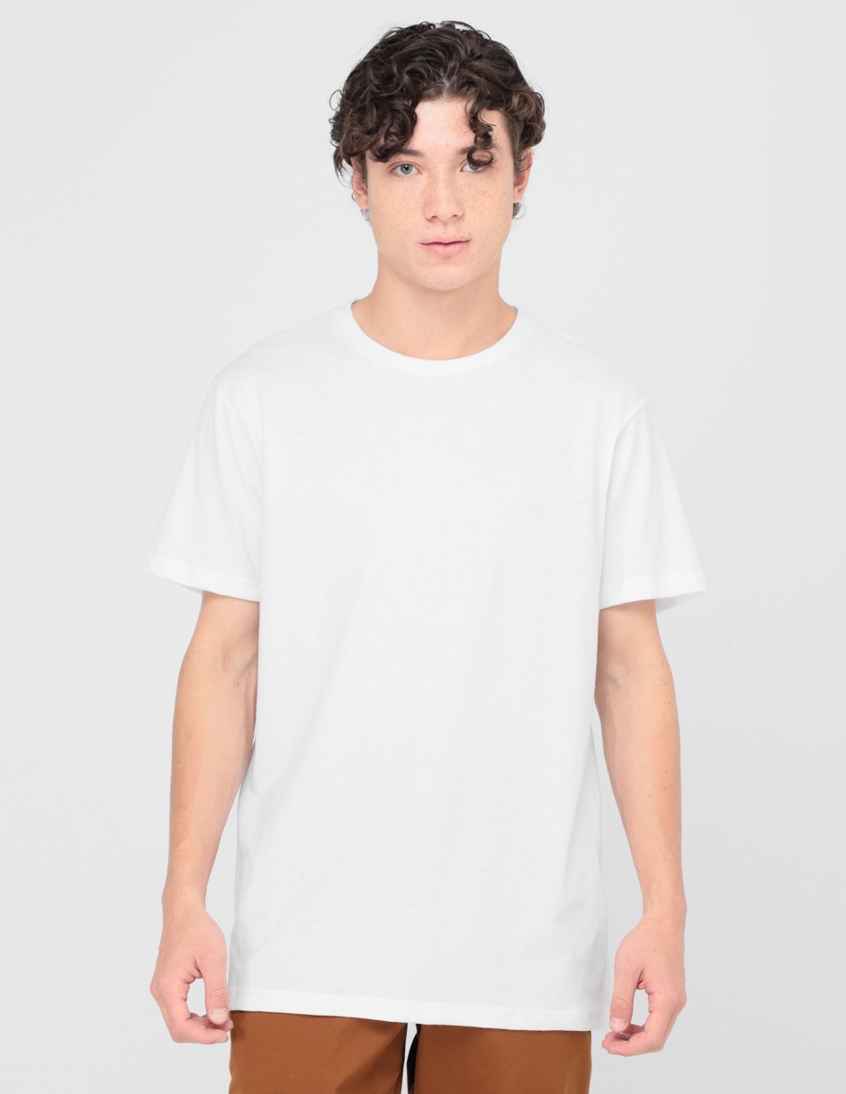Playera cuello redondo para hombre