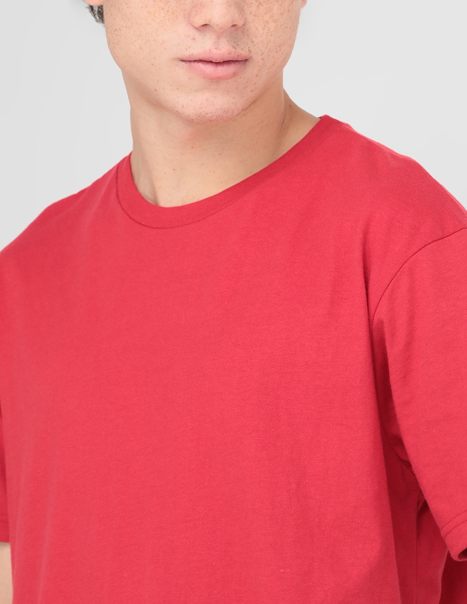 PLAYERA AERO 4085RE ALGODÓN, 2XG, ROJO