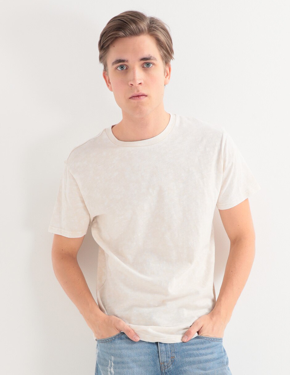 Playera cuello redondo para hombre 1