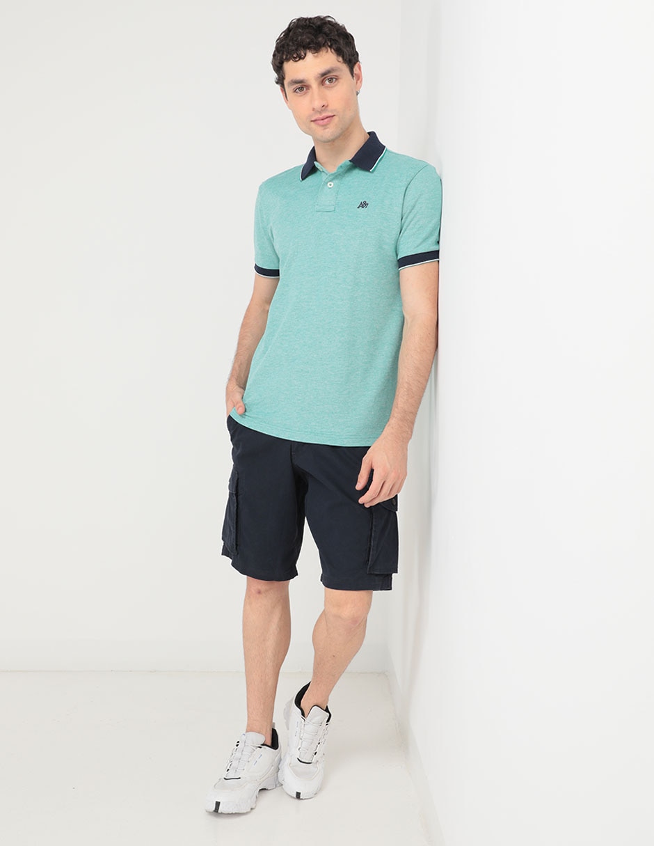 Playera tipo polo para hombre