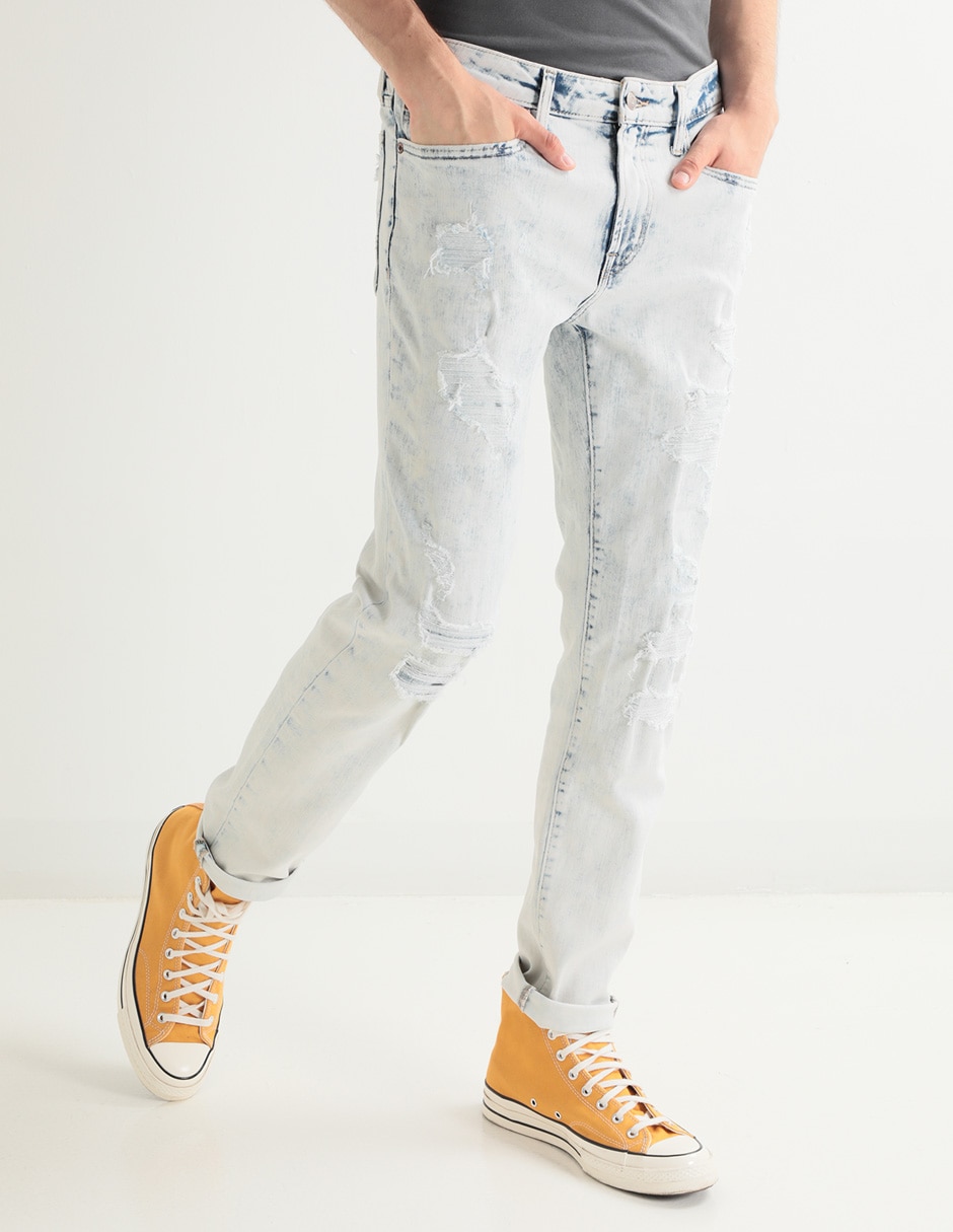 Pantalones de mezclilla online aeropostale hombre