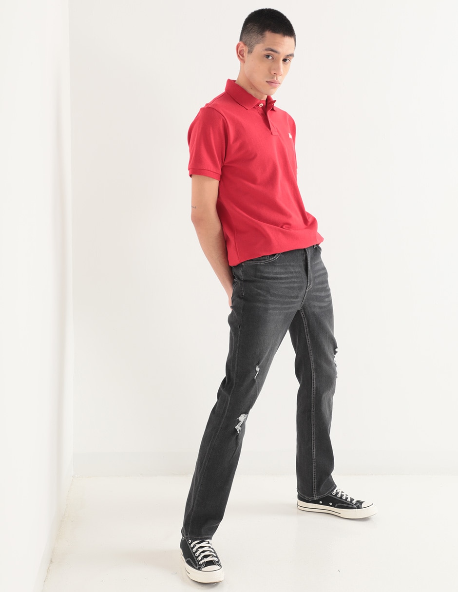 Playera tipo polo para hombre