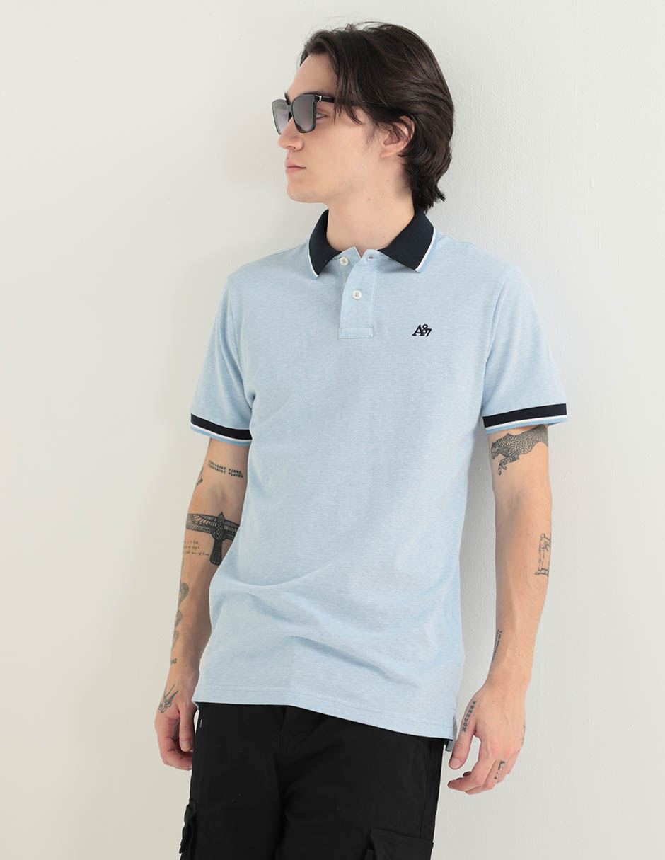 Playera tipo polo para hombre