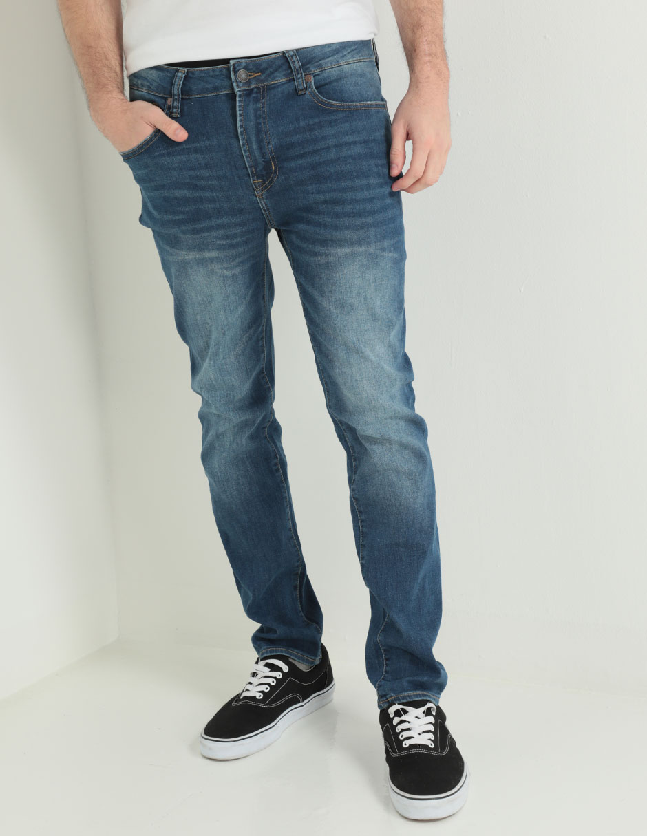 Jeans skinny A ropostale deslavado para hombre