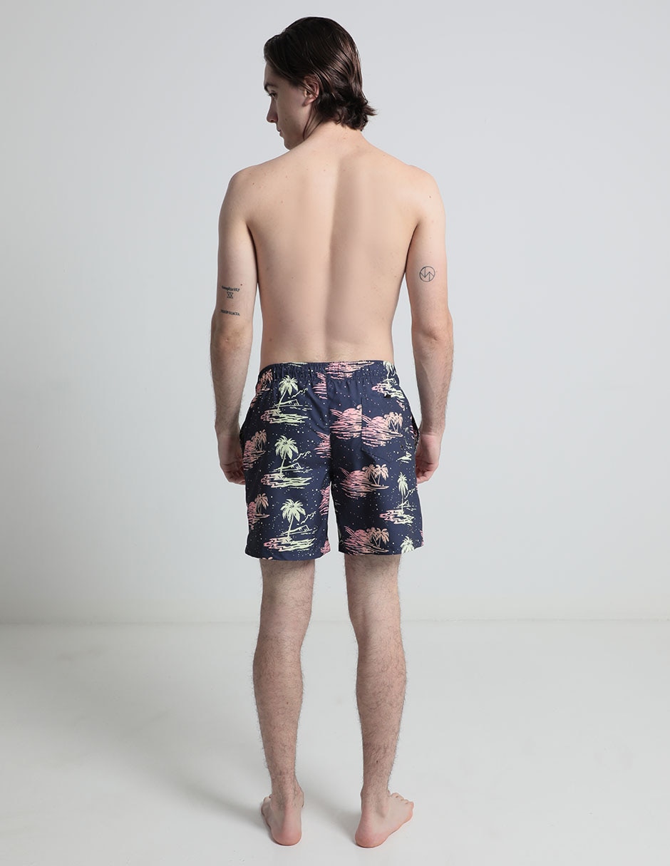 Traje de baño calzón de malla integrado para hombre 2