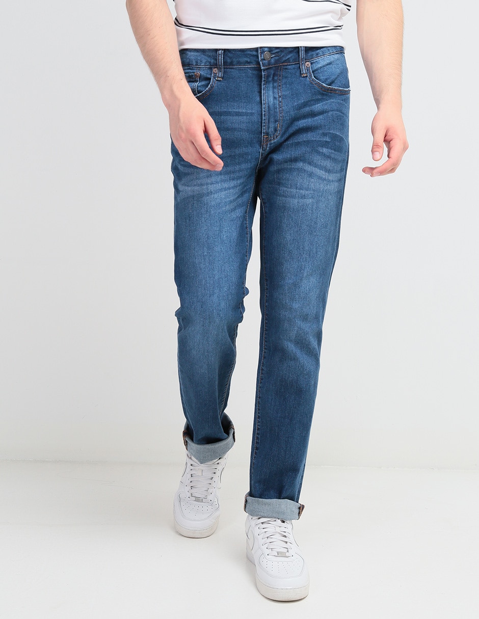 Jeans slim Aeropostale deslavado para hombre Liverpool