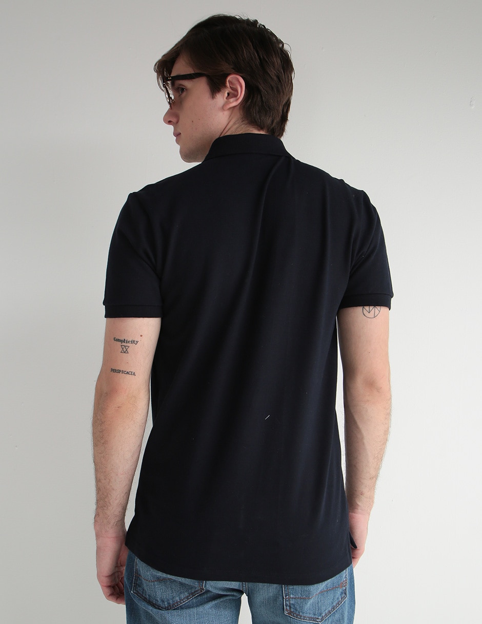 PLAYERA POLO AERO 200, CH, AZUL MARINO