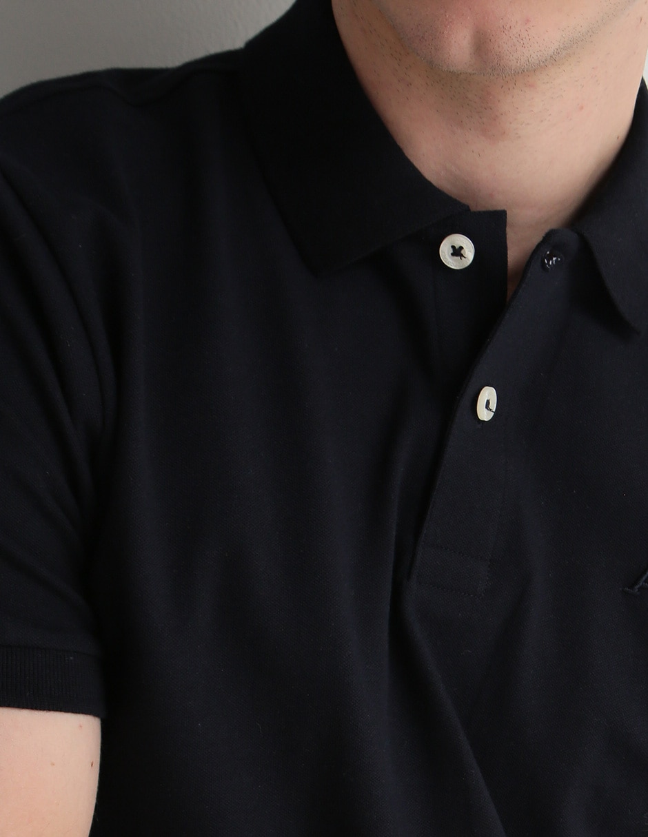 PLAYERA POLO AERO 200, CH, AZUL MARINO