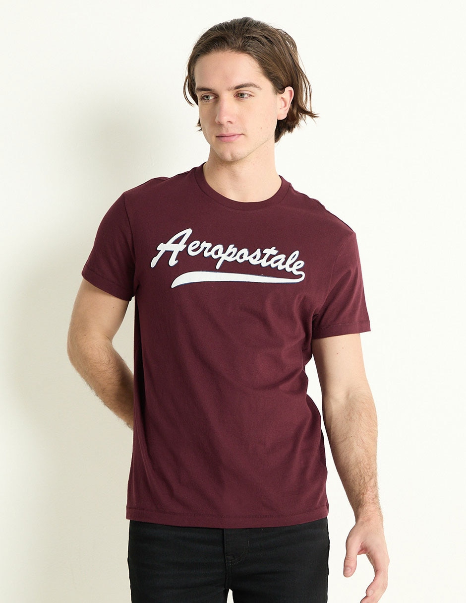 Playera Adornada Camisas Aeropostale Hombre Precio Playeras