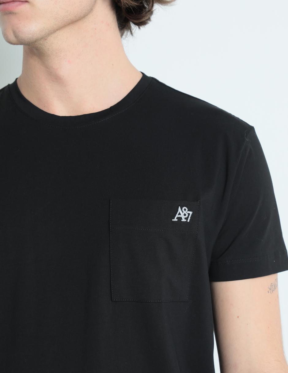 PLAYERA AERO A248131 ALGODÓN, M, NEGRO