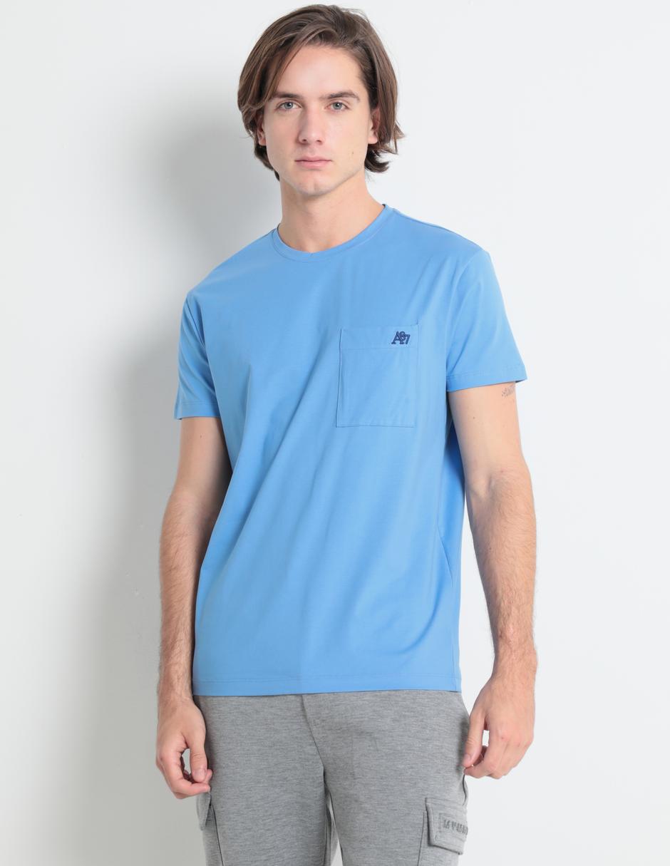 Playera cuello redondo para hombre