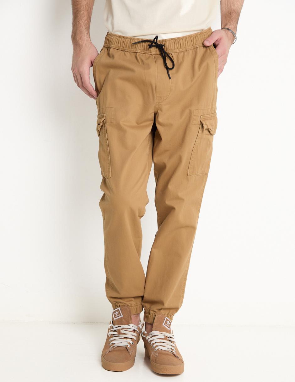 Pantalón cargo straight Aéropostale de algodón para hombre