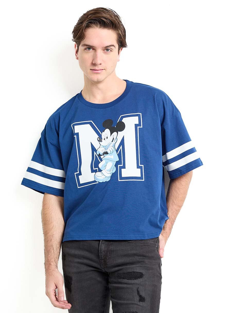 Playera De Mickey Mouse Para Hombre Playeras Mickey Mouse Playera