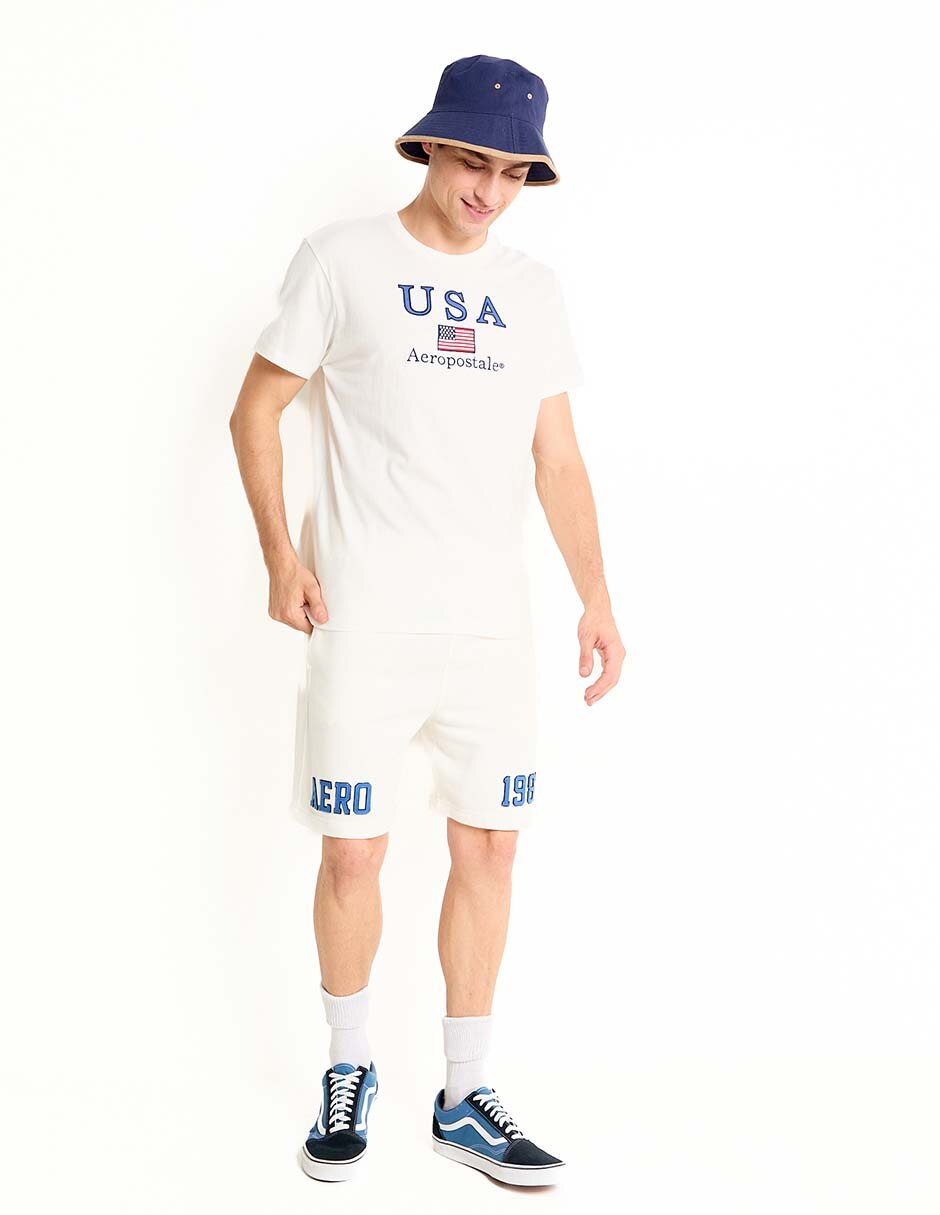 Short de algodón para hombre