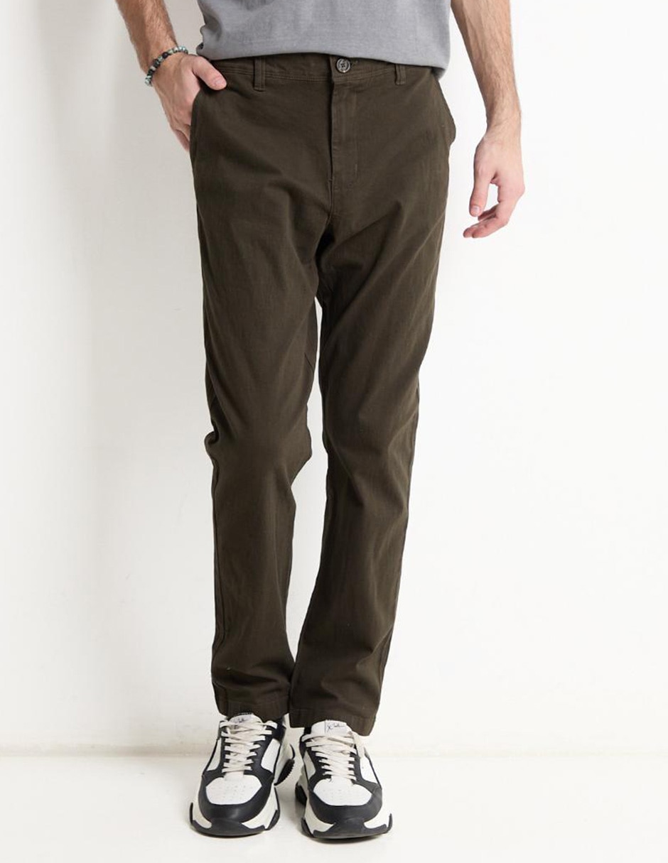 Pantalón regular para hombre